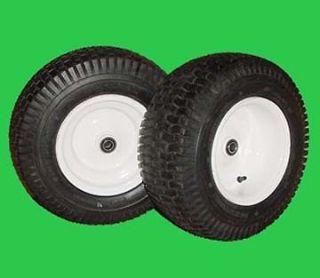 16x6.50 8 Garden Tractor Front Tires & Wheels Rims a