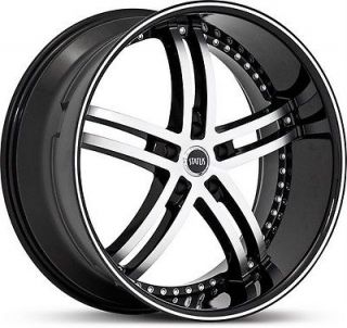 20 inch Status Knight Staggered wheels 5x4.5 5x114.3