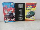 Garbage Truck, Fire Truck, Police Car Used VHS Videos Lot of 3