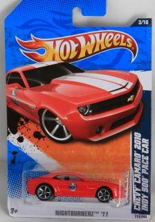 2011 Hot Wheels Chevy Camaro 2010 Indy 500 Pace Car