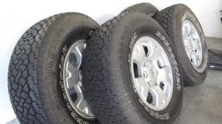2007 Toyota Tacoma factory wheels and tires Rugged Trail 265 70R16 set