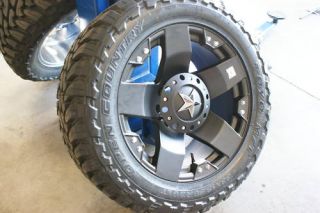 35 20 inch XD Rockstar Wheels Rims Toyo O C Mud Tires