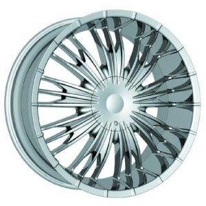 24 x 9 5 New Rim and Tire Wheels Package Deep Lip L 999
