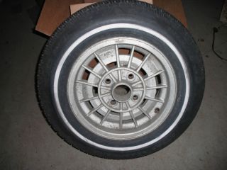 79 1980 80 Mazda RX7 Wheel Rim and Tire 13 110 mm x 4 Used