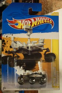 Hot Wheels 2012 HW Premiere 14 50 Mars Rover Curiosity White