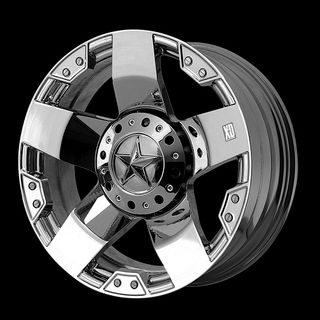 Chrome Rims with 33x12 50x18 Nitto Mud Grappler MT Tires Wheels