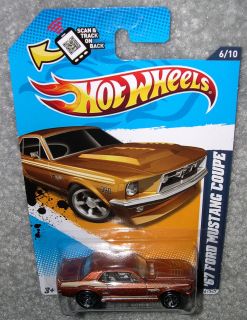 NIP HOT WHEELS 67 1967 FORD MUSTANG COUPE MUSCLE MANIA FORD 12 SERIES