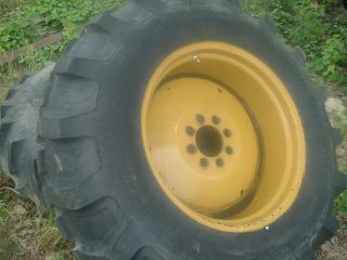 16 9 x 28 Industrial Backhoe Tires Wheels Rims 16 9 28
