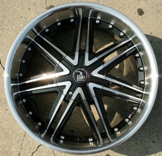 20 Black Rims Wheels SC300 sc400 SC430 92 09 20 x 8 5 5H 38