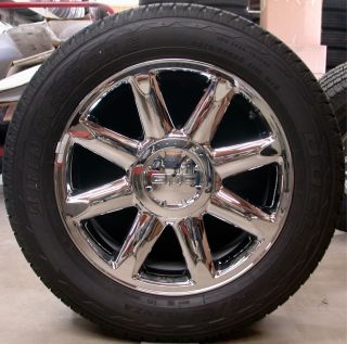  Denali Yukon XL Sierra Chrome 20 Factory OEM Wheels Rims Tires Chevy
