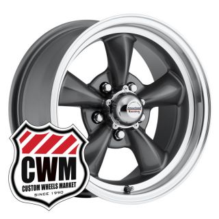 Gray Wheels Rims 5x4 75 Lug Pattern for Chevy Corvette 63 67