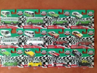 Taxi Mania Mexico Complete Set Die Cast 1 64 Like Hot Wheels