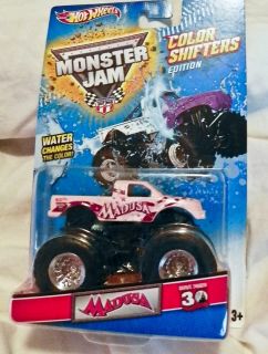 Madusa Color Shifter RARE New Hot Wheels Monster Jam 1 64
