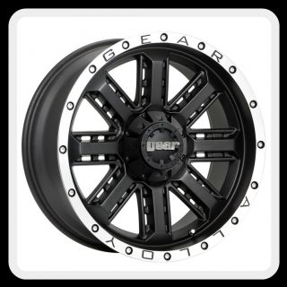 Nitro Black Rims 285 65 18 Nitto Trail Grappler MT Wheels Tires