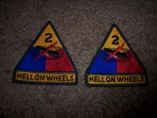 Military Patches Hell on Wheels Patch Iron on patch military Army