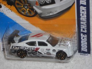 Hot Wheels 2012 Faster Than Ever 12 7 10 Dodge Charger Drift White w