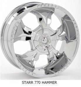 26inch New Sale Price Rims and Tires Package Tundra GMC Hammer Chrome