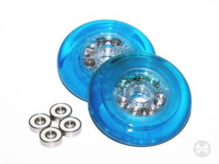 Yak 100mm 2 Scooter Wheels Lighted Combo ABEC 9 Bearing