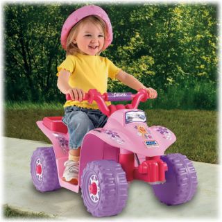 Fisher Price Power Wheels Barbie Lil Quad ATV Ride on N2891 New