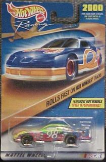 Hot Wheels NASCAR Woody Woodpecker 98 N I B 2000 Edition 