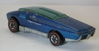 Redline Hotwheels Blue 1970 Whip Creamer