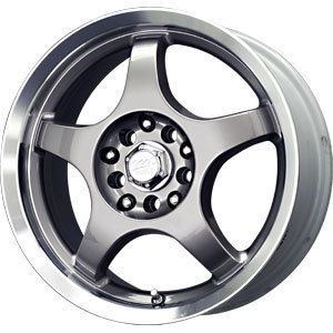 17 MB Motoring Wheels Rims 5x115 5x110 Pontiac G6 Chevy Cobalt