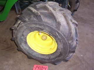 John Deere L118 Rear AG Agriculture Tires and Rims