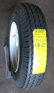 14 5 Assembly LRF 12 Ply Trailer Tire Mounted on New Rim Special