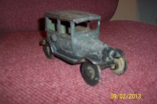 Arcade Mfg Co Cast Iron Automobile Childs Toy Early 1900s 6 1 2 Long