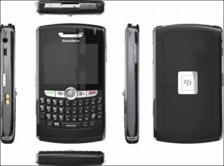 New Rim Blackberry 8800 Cell Phone Unlocked QWERTY Black Free Shipping