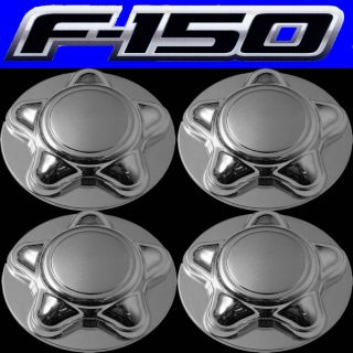 4pc Set Ford F 150 16 Alloy Steel Wheel Rim Chrome Center Cap 7 8