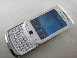 USED UNLOCKED WHITE BLACKBERRY TORCH 9800 AT T T MOBILE ANY SIM BB RIM
