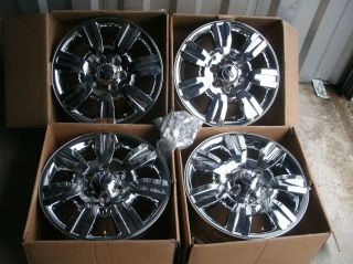 New 2012 Ford F150 Chrome 18 Wheels Rims FX4 Factory Expedition