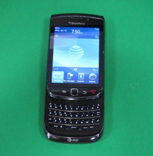 FAIR BLACK Blackberry RIM TORCH 9800 GSM UNLOCKED Cell Phone AT T