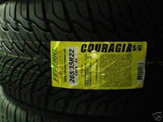 265 35 22 Federal Couragia Tire