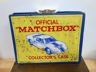 Vintage Official Matchbox Collectors Case 48 Lesney Cars