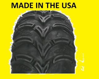 Two 2 25x12 9 American Made ITP Mud Lite ATV Tires New Made in USA