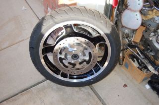 Harley 2012 Road Glide 18 Front Wheel Rotors w ABS Bearing