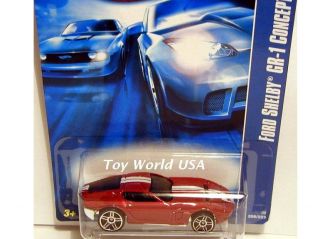 06 Hot Wheels Mainline Car 206 Ford Shelby GR 1 Concep