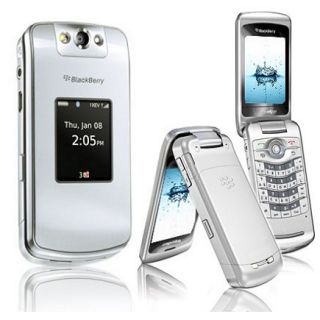 Verizon Blackberry Pearl 8230 Silver CDMA WiFi Flip