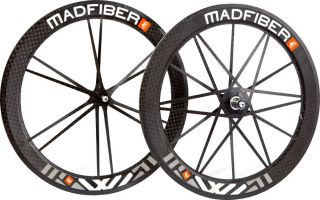 in Box 2012 Madfiber Carbon Clincher Wheelset Mad Fiber Wheels
