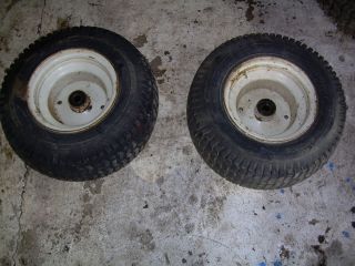 Allis Chalmers 917 Front Tires and Rims 16x6 50x8
