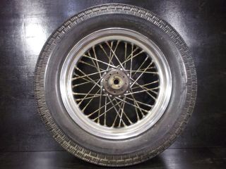 1967 BSA Victor Roadster 441 Rear Wheel Rim Tire Hub Goodyear 5 00 16