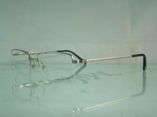 Cartier Titanium T8100730 Half Rim RX Eyeglasses Frame Size 54