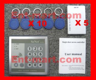 RFID Proximity Door Entry Access System Keyfobs Cards