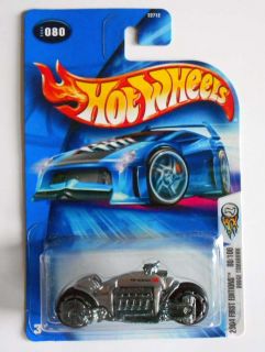 Hot Wheels 2004 80 First Ed Dodge Tomahawk Motorcycle Mint on Card