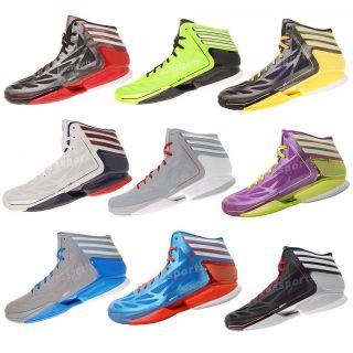 Adidas adizero Crazy Light 2 Mens Basketball Shoes LA NYC ROSE 9
