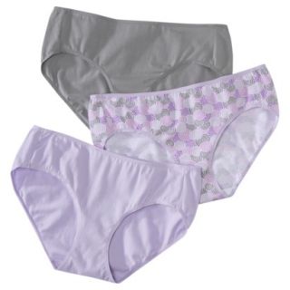 Hanes Womens Premium 3 Pack No Panty Lines Hipster EV41AS   Assorted