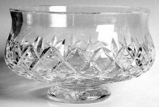 Waterford 3512106000 7 Footed Round Bowl   Giftware Bowl,Cut Crisscross&Vertica