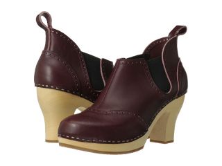 Swedish Hasbeens Stretch It Inma Womens Shoes (Burgundy)